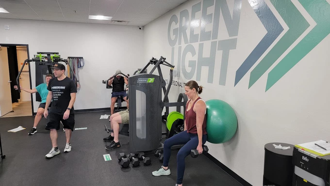 Greenlight Personal Training studio interior
